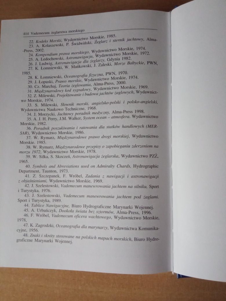 Vademecum żeglarstwa morskiego