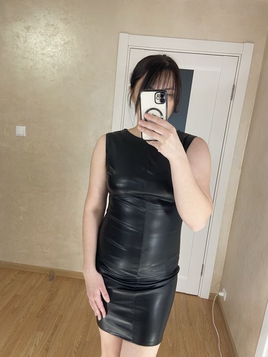 Міні Плаття екошкіра