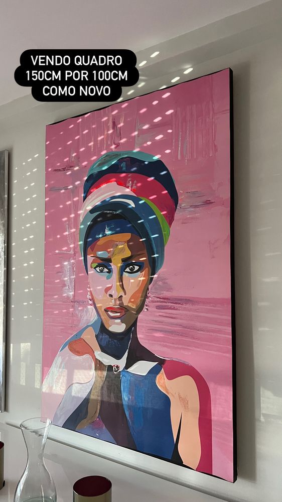 Quadro grande pintado