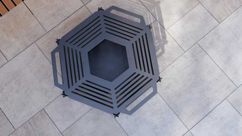 Nowoczesne palenisko ogrodowe grubość 3mm