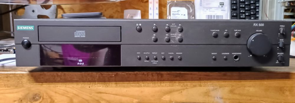 Amplituner Siemens z CD