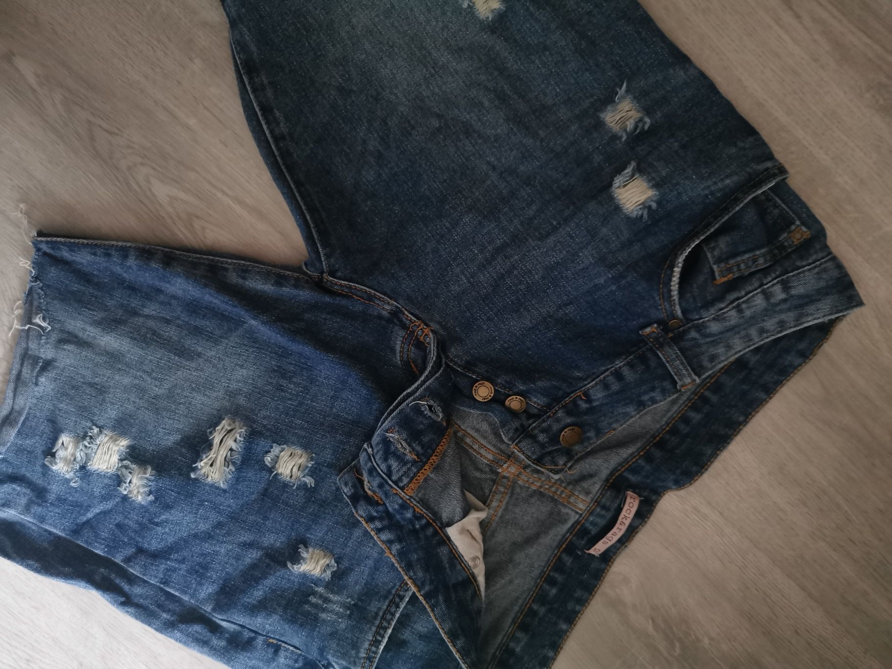 Spodenki jeansowe męskie XL