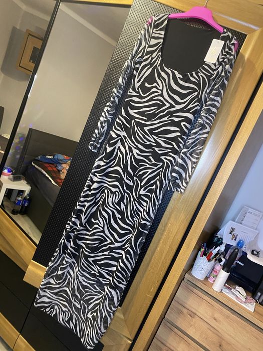 Sukienka siateczkowa