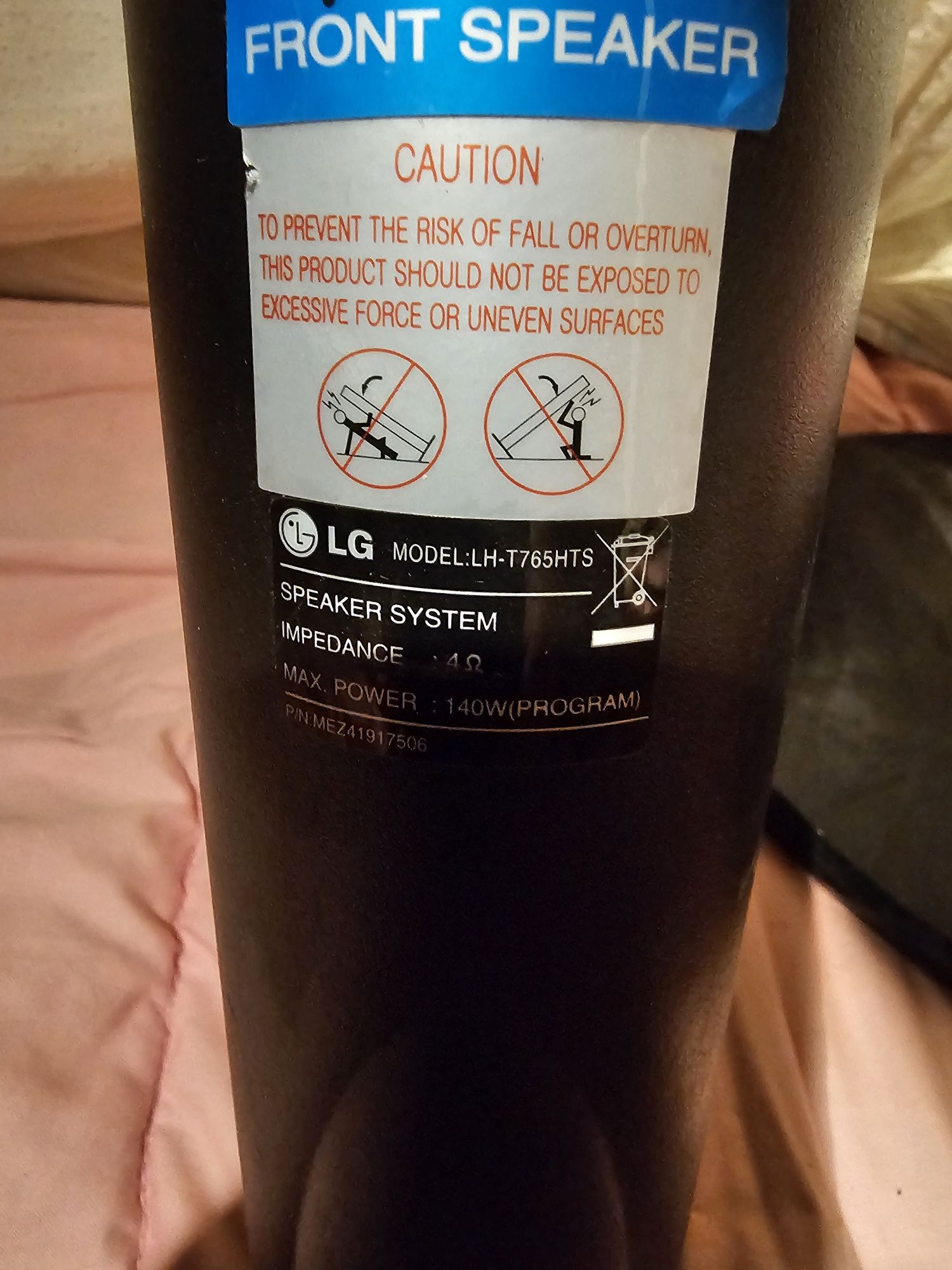 Głośniki LG + Subwoofer