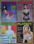 Playboy - 21 sztuk (edycja polska) z lat 1996 - 2001 + kalendarz
