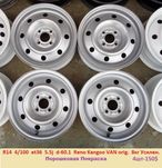 Диски 14 4-100 ет36 5.5j Усилені 8кг Рено Канго Original