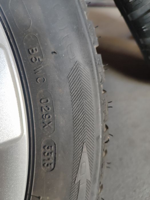 Opony zimowe felgi Wolkswagen Oryginał BF Goodrich gForce 205/55/16