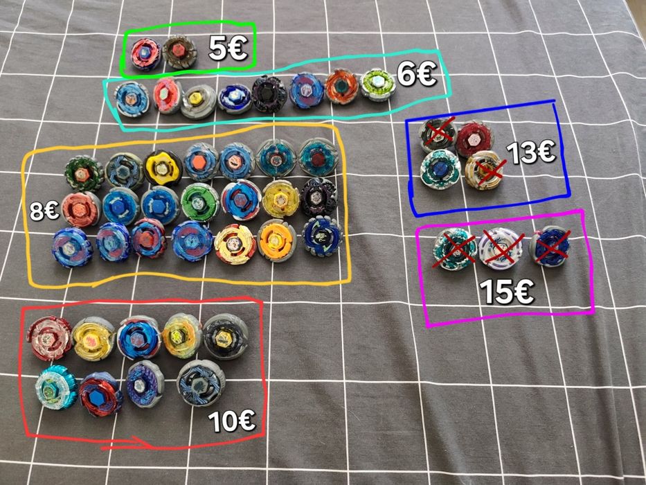 Beyblade coleção