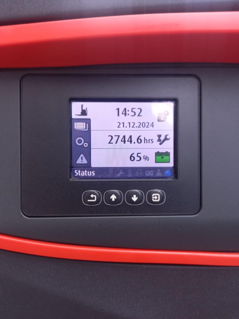 Paleciak elektryczny Linde L16 maszt Triplex