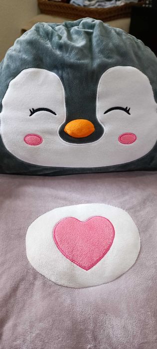 Pufe infantil pinguim