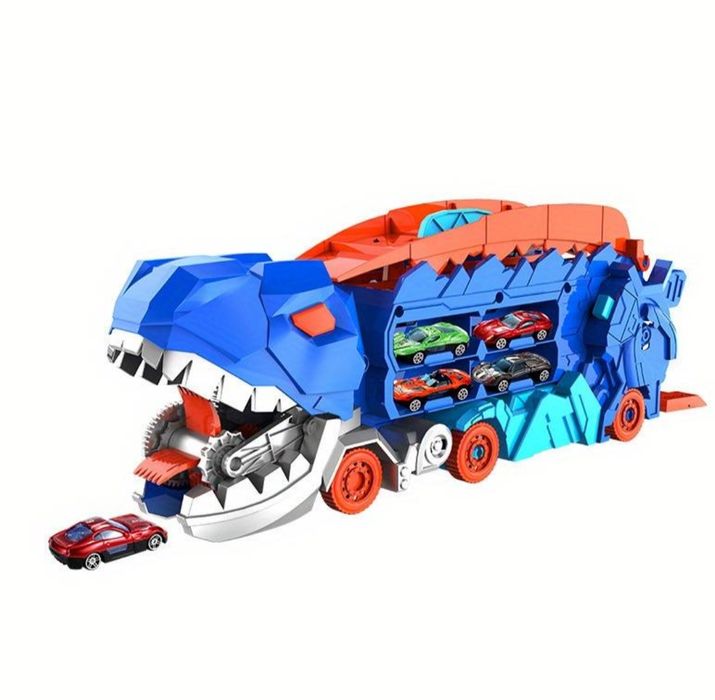 Трейлер-автопаркинг 2 в 1 "Dinosaur Truck"