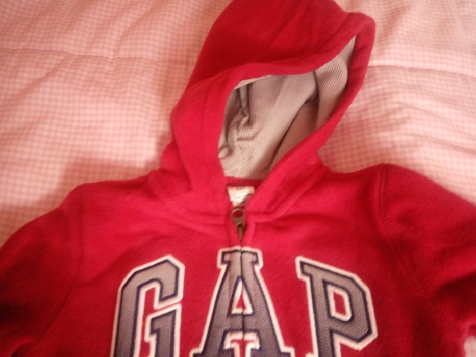 Gap casaco polar novo 18/24