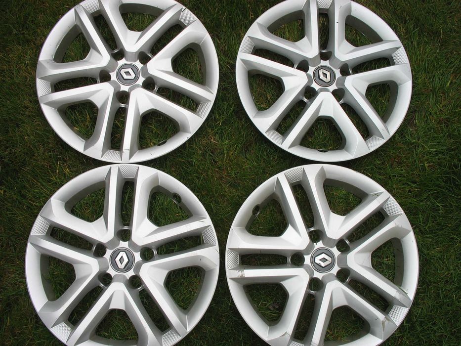 Felgi stalowe Renault  16 cali +  kołpaki strukturalne orginalne