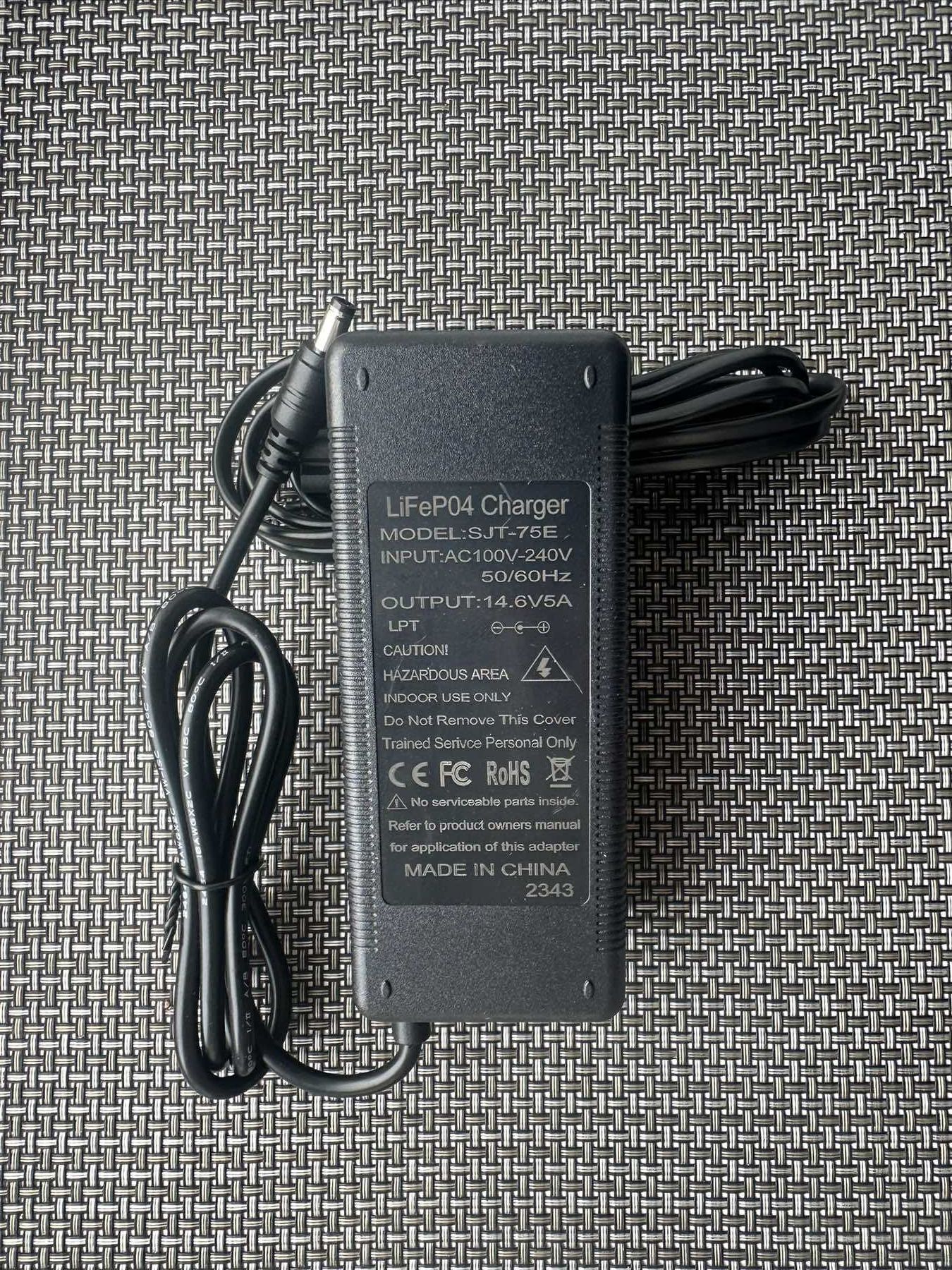 Зарядний пристрій із кулером 12V (14.6 V) 5A LiFePO4