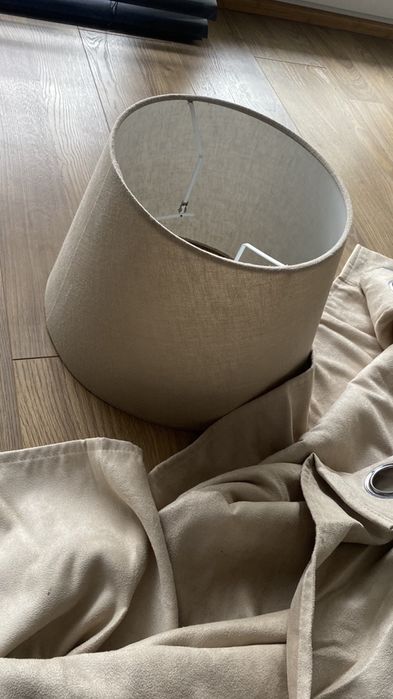 Zasłony + abażur = komplet tanio