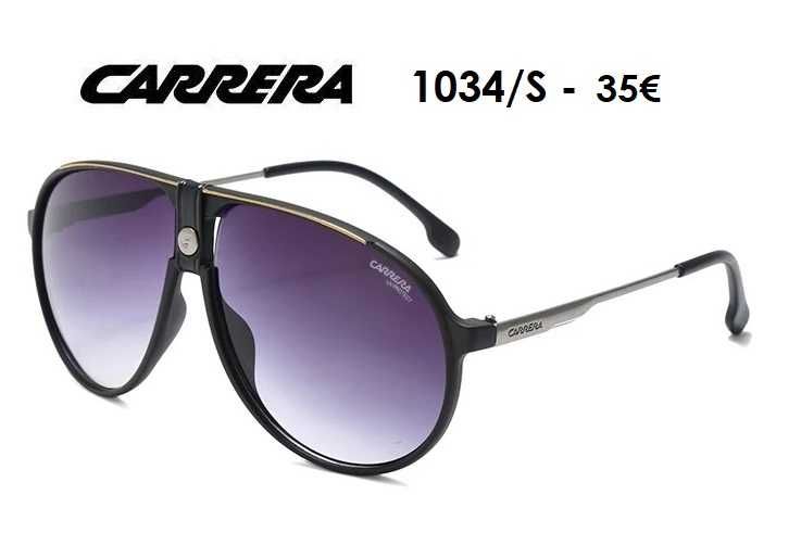 Óculos de sol Carrera 1034/S - 5 cores disponíveis