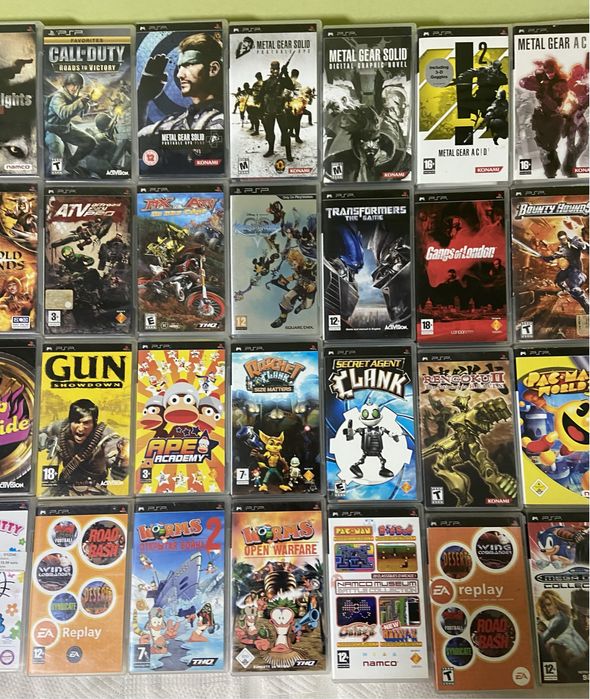 PSP. Ігри Playstation Portable