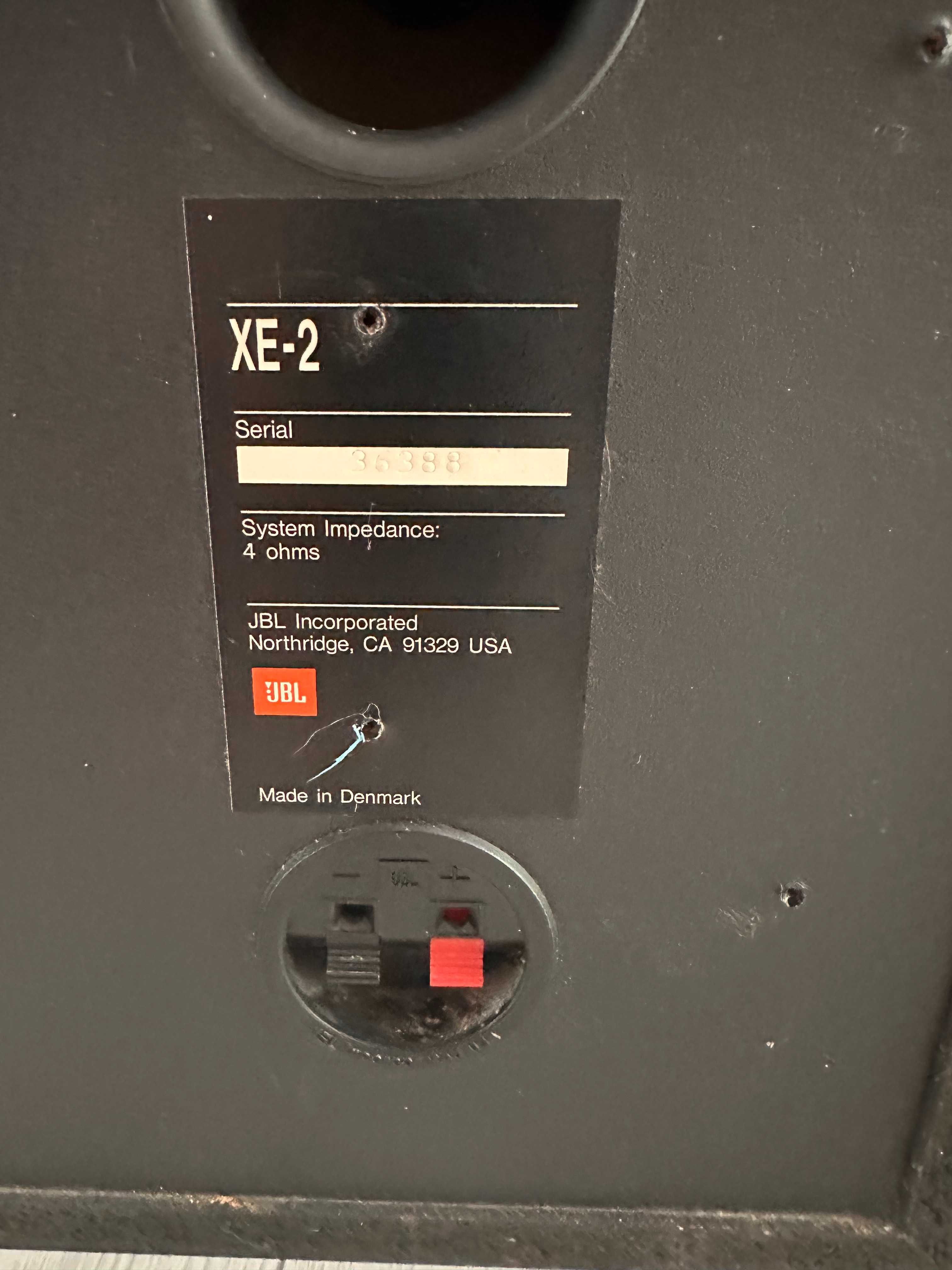 Kolumny JBL XE 2
