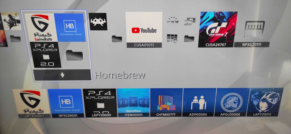 Playstation 4 Slim  - Desbloqueada  - 500 GB  -Excelente