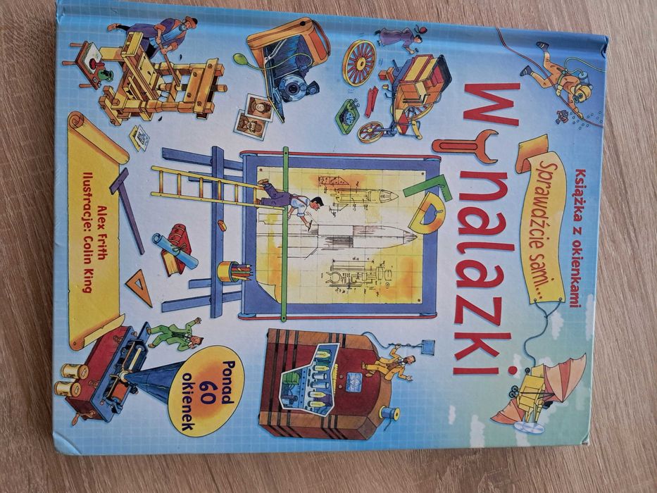 Książka z okienkami "Sprawdźcie sami. Wynalazki"