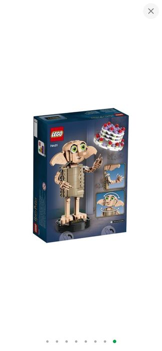 Конструктор LEGO Домовий ельф Доббі. Harry Potter. Новий. Оригінал