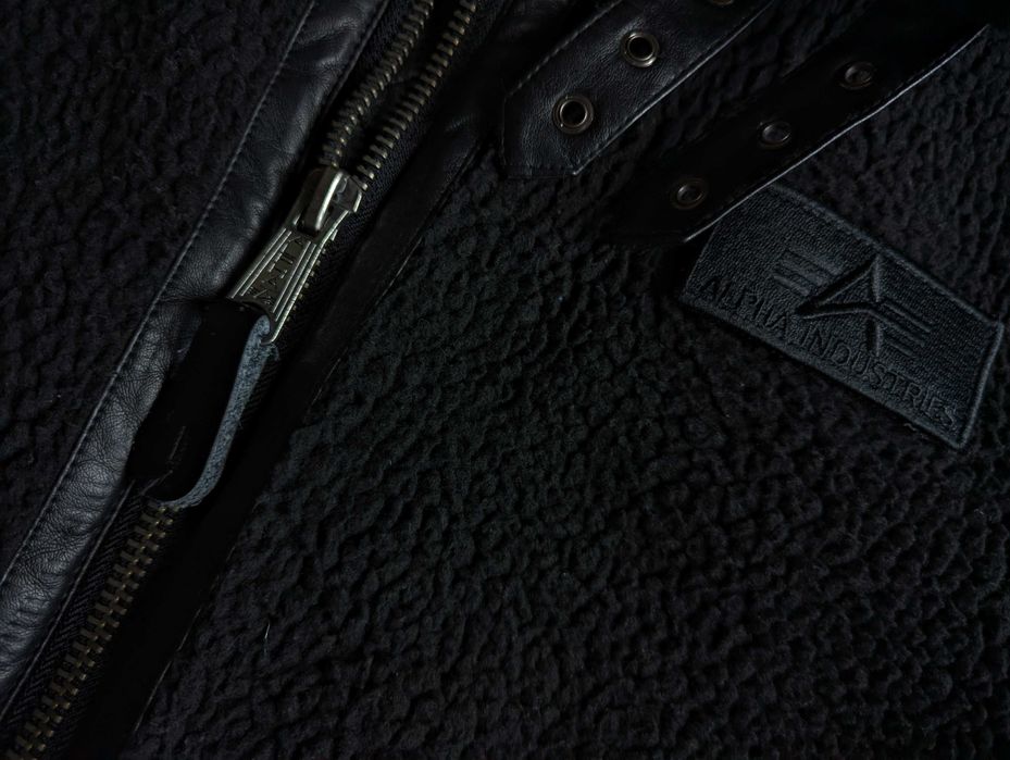 Куртка бомбер Alpha Industries B-3 Teddy USA