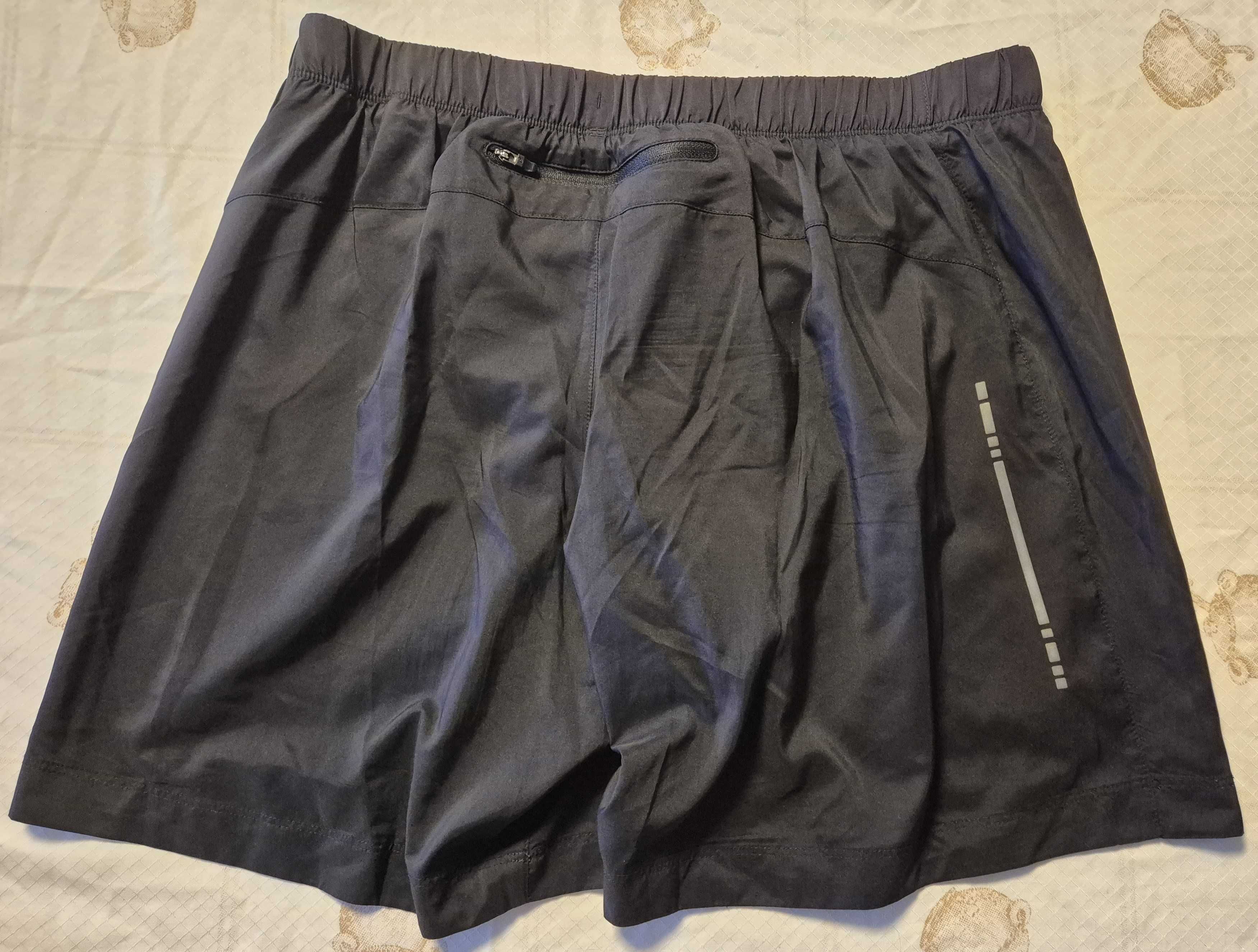 Calções Asics pretos tamanho L