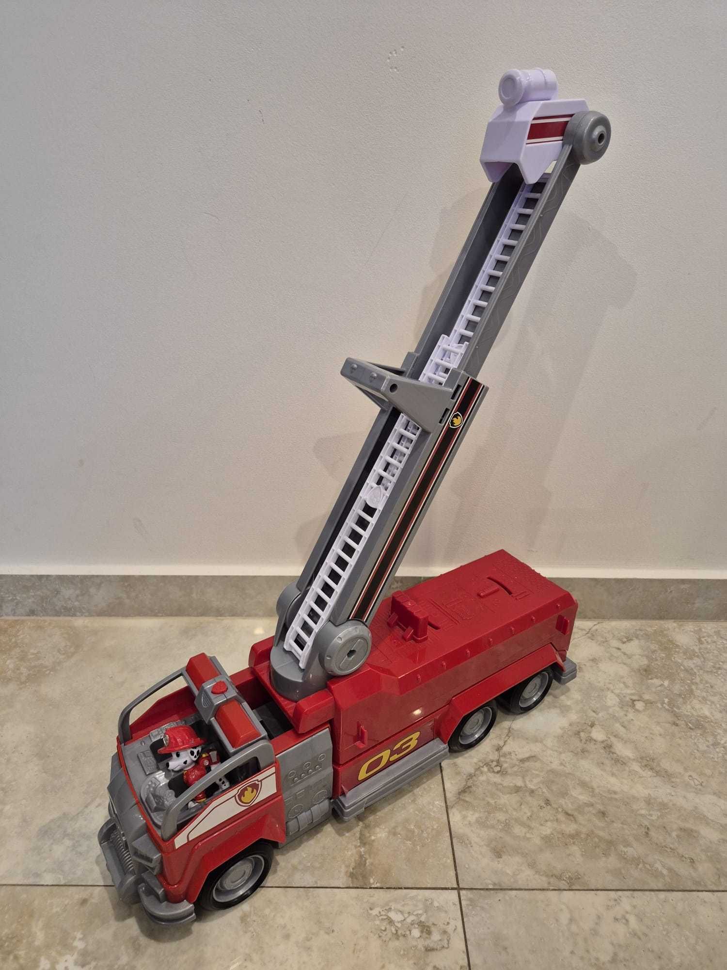 Psi Patrol Marshall Transformujący Wóz strażacki XL Pojazd + figurka