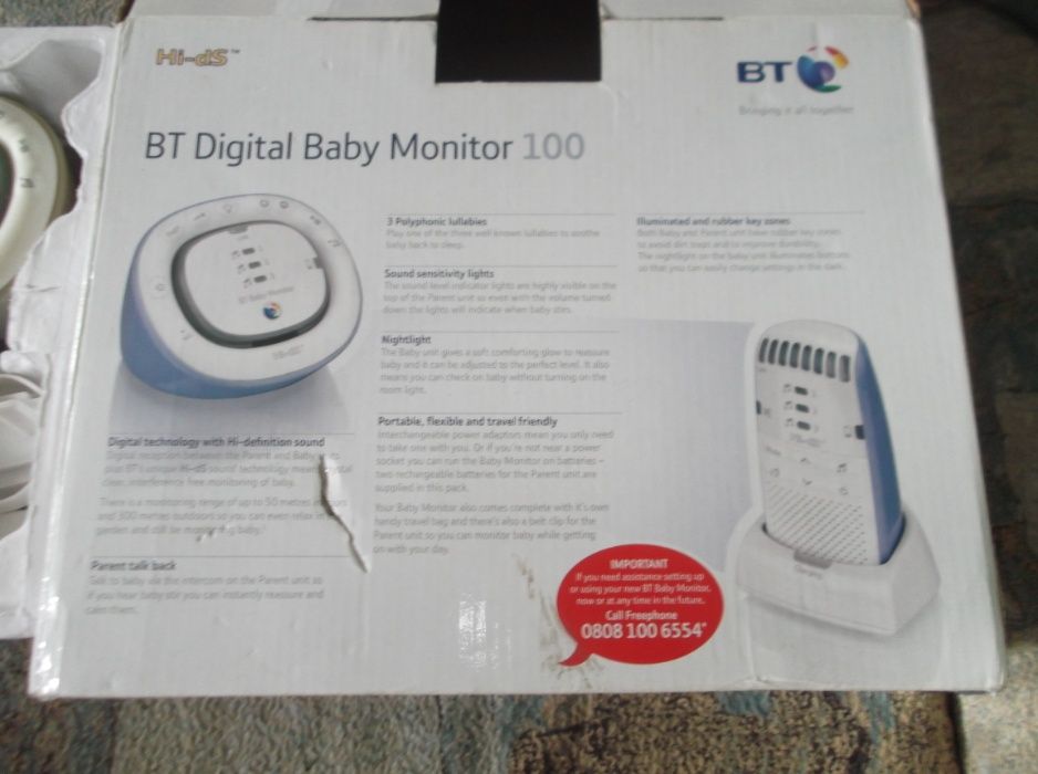 Радионяня BT digital baby monitor 100