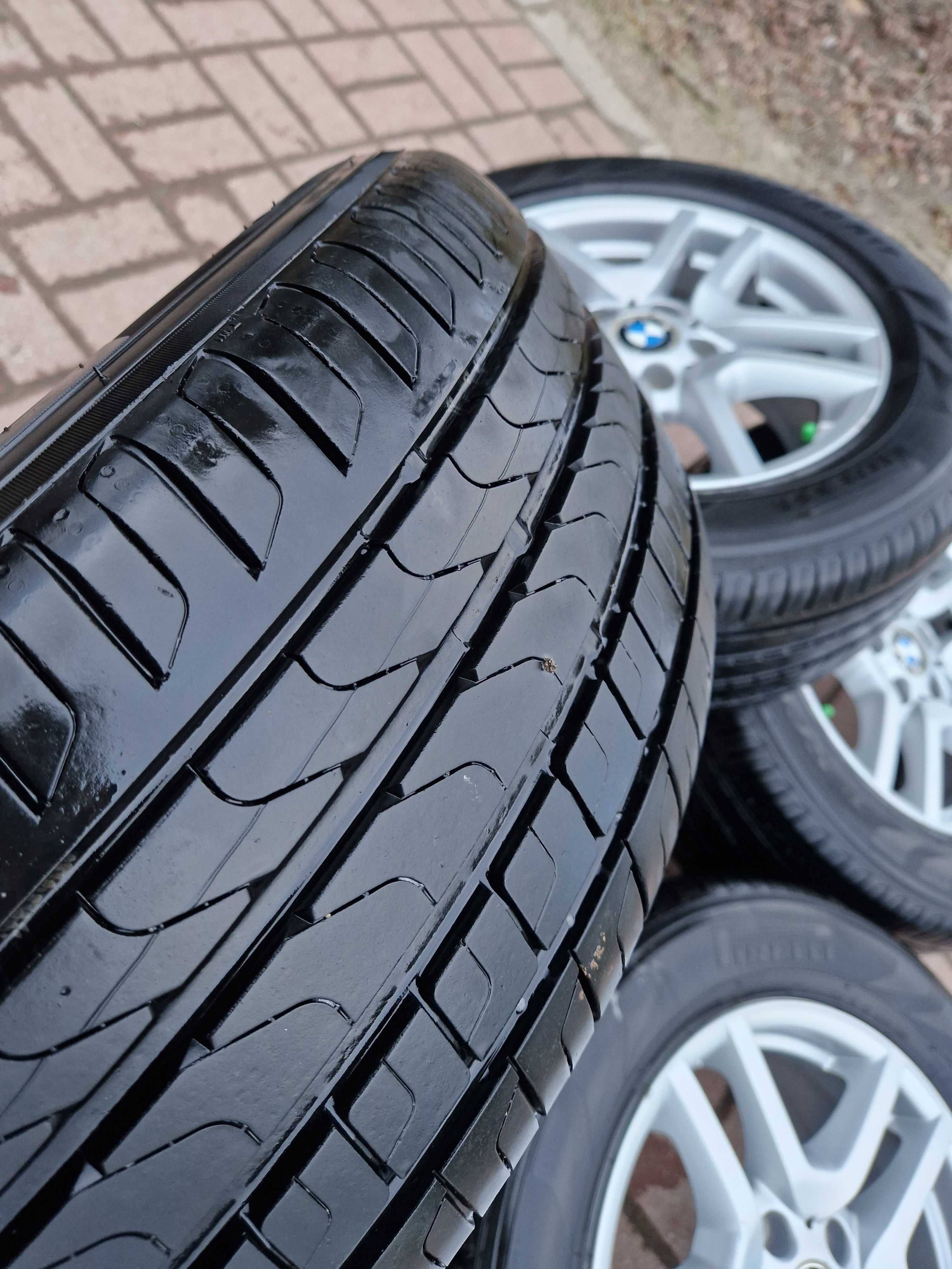 Komplet Kół Felgi 17 Cali 5x120 BMW X5 X3 E53 Opony PIRELLI LATO ET40