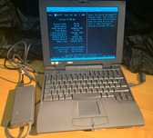 Dell Latitude CPi A366ST Vintage Laptop - stary, antyk, działa BRAKI