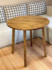 Стіл для кухні Стіл з натурального дерева Стіл круглий діаметр 80 см