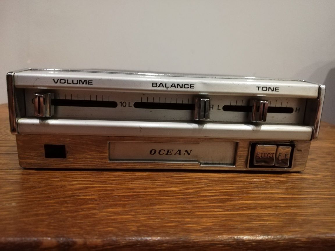 Samochodowy odtwarzacz kaset Ocean vintage radio