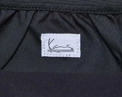 Karl Kani - plecak - czarny signature Quilted