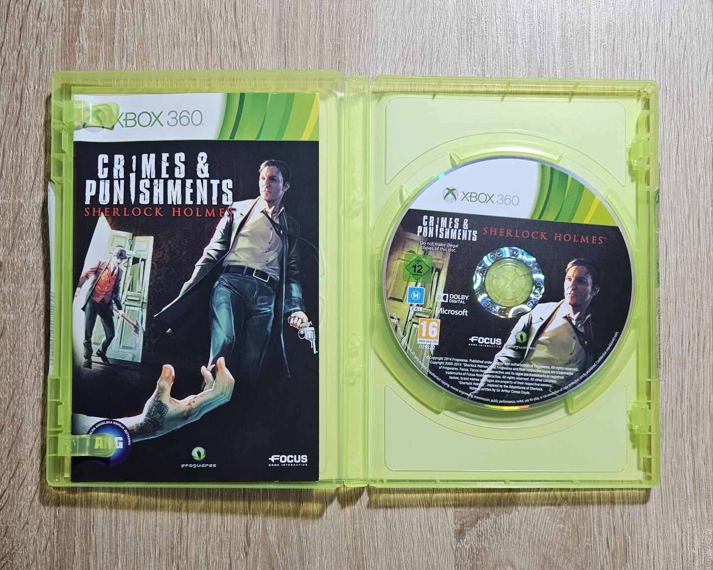 Crimes & Punishments Sherlock Holmes  Xbox 360 Polska Dystrybucja