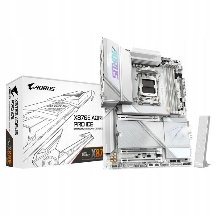 Płyta główna Gigabyte X870E AORUS PRO ICE box gwarancja nr. A4875