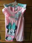 NOWE z metką 2 szt rampersy dla dziewczynki roz 80 Disney Baby