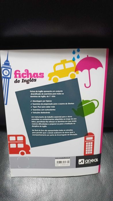 Livro de fichas de Inglês- 3 ano