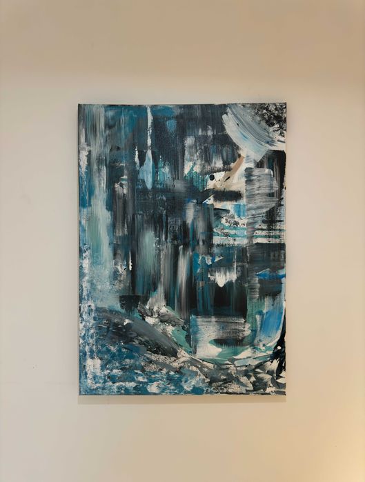 Obraz do wnętrza  autorstwa artysty Áno. 
Rozmiar 50*70 cm