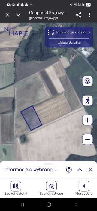 Działka rolna w Grabowie