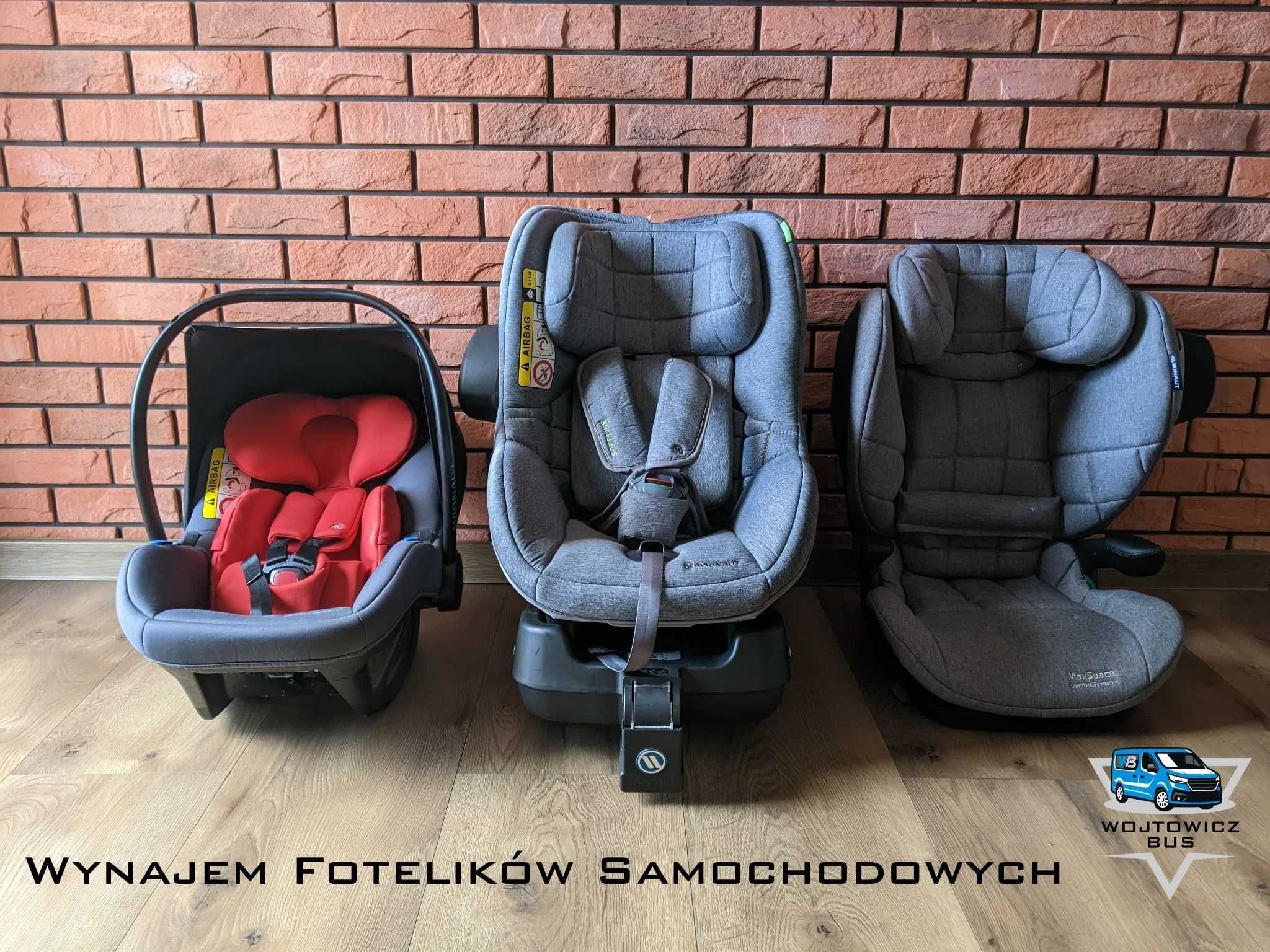 Wynajem Fotelików Samochodowych