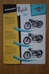 Prospekt Zundapp 1954 nsu dkw bmw wsk shl