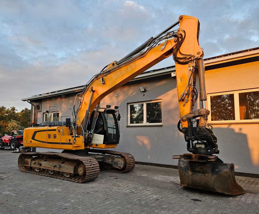 LIEBHERR R926 WLC WAGA Rototilt Steelwirst Szczypce GPS Długie Ramię