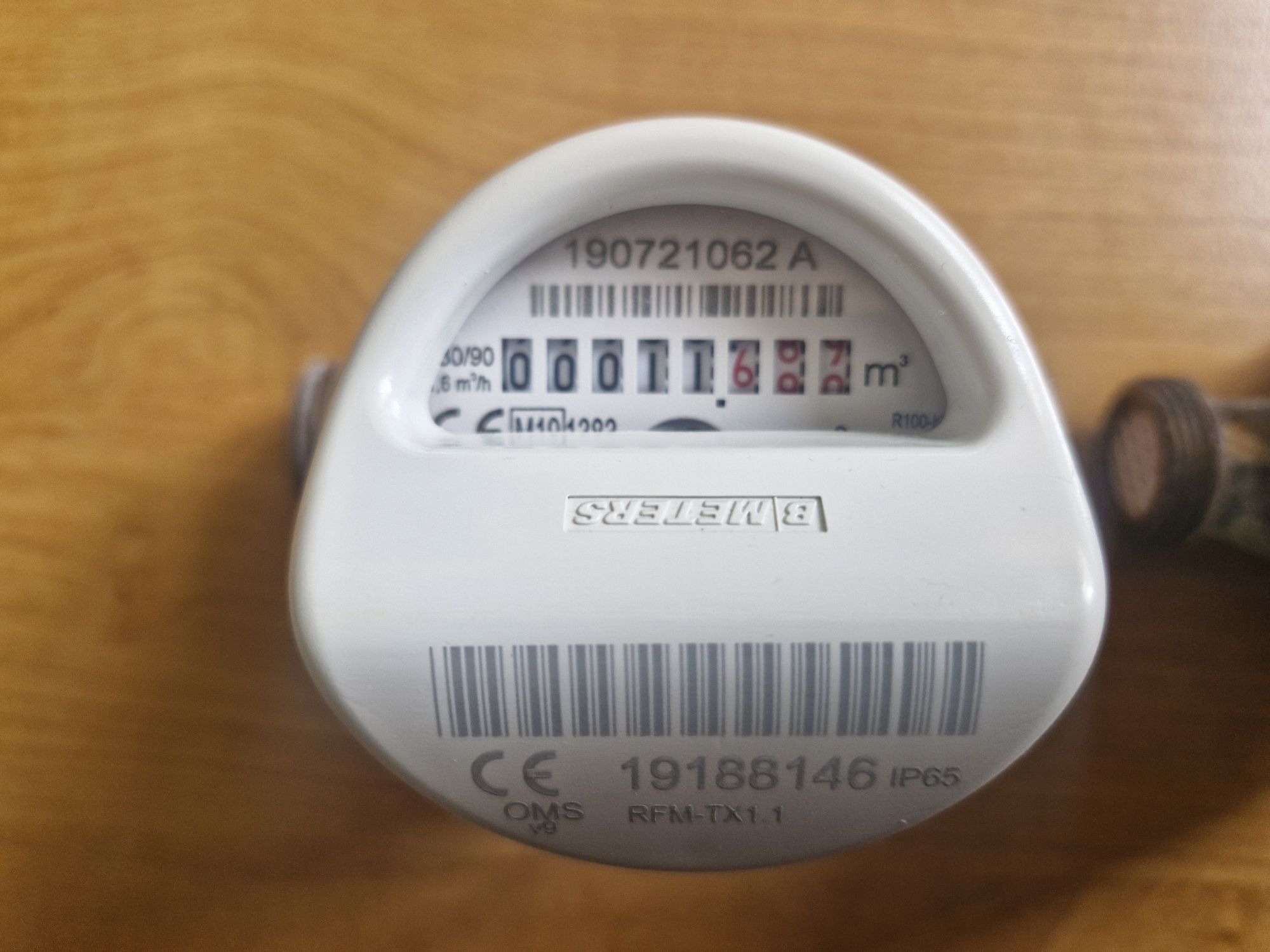 Wodomierz wodomierze Bmeters GSD8 RFM Nadajnik 1/2"