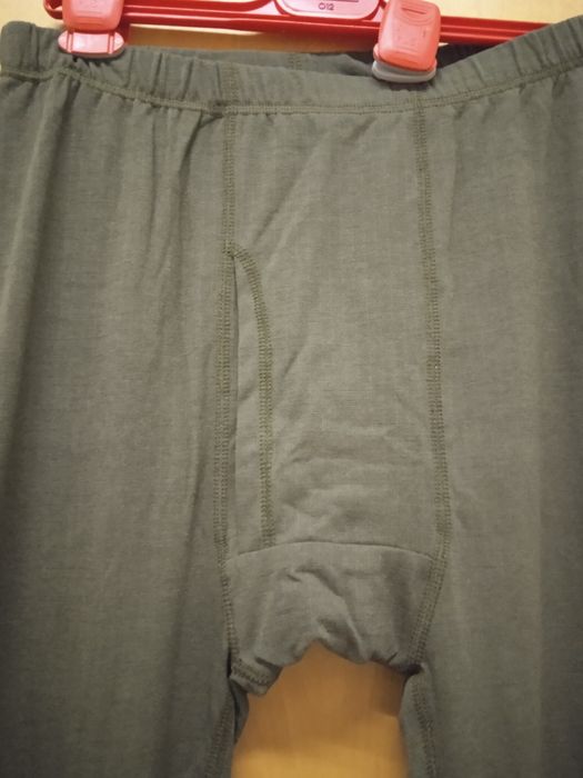 2 x Kalesony zimowe zielone khaki