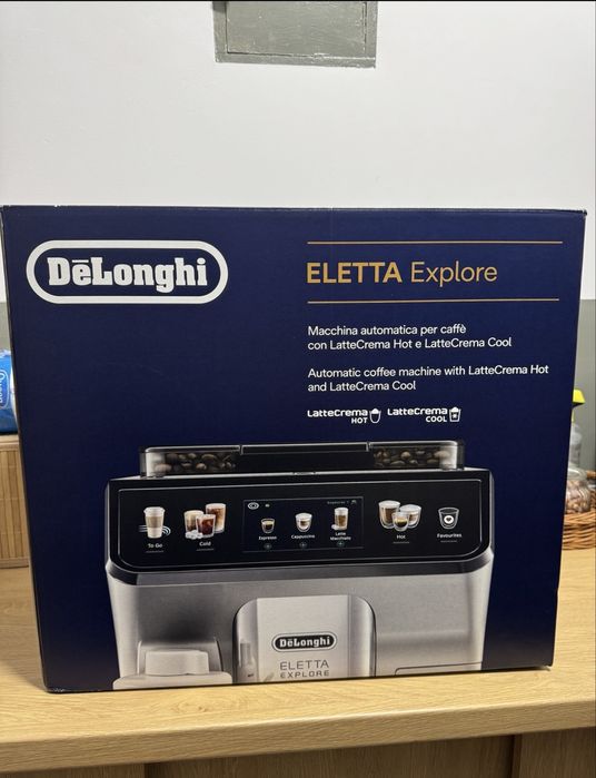 NOWY ekspres do kawy Delonghi + akcesoria gratis