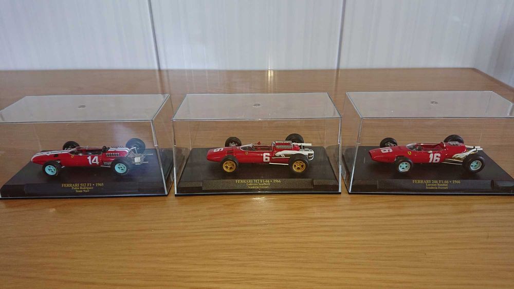 Ferrari Formula 1 (escala 1/43) - 1960 a 1979