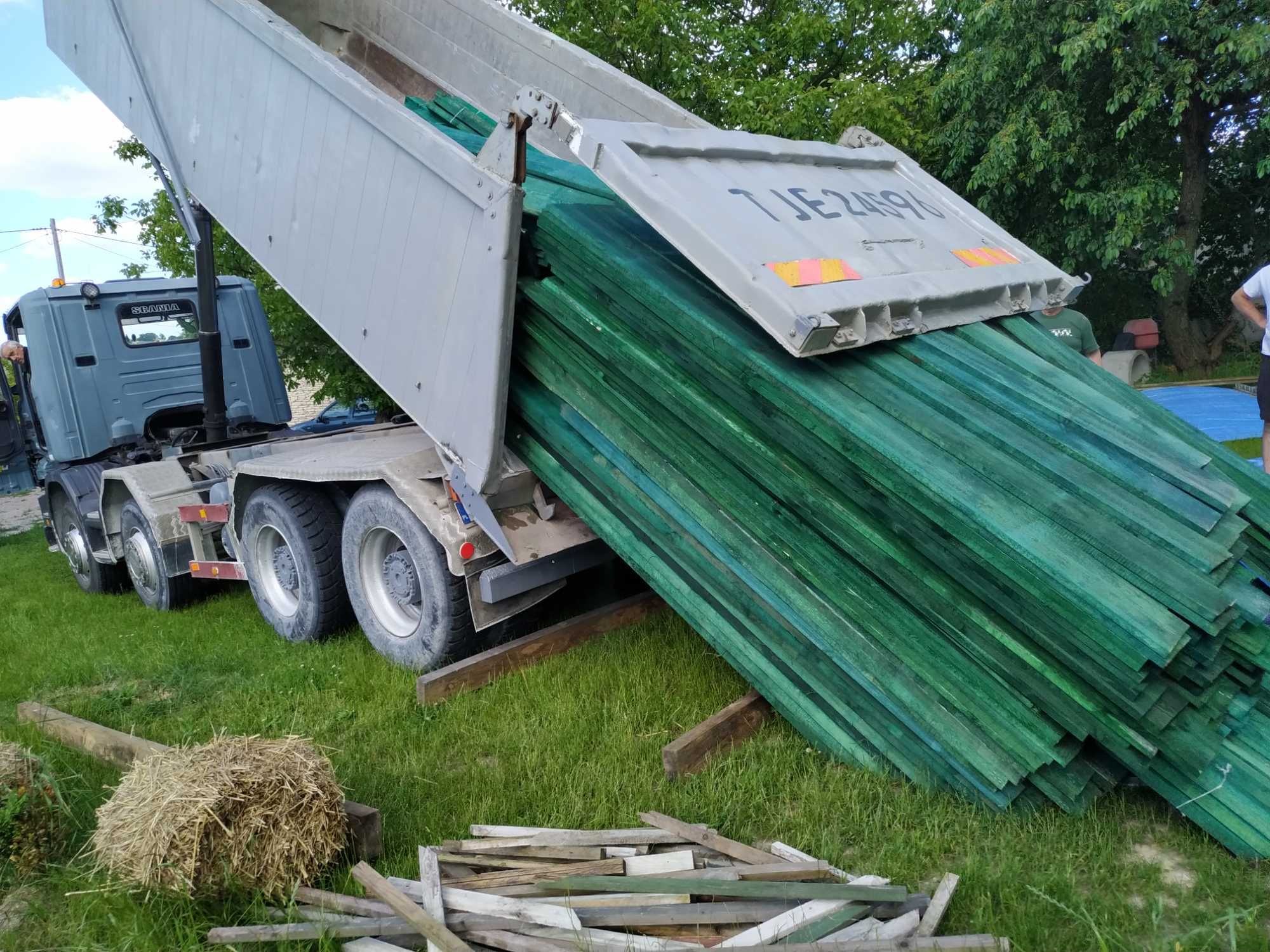 Tartak, drewno budowlane, więźba dachowa. Szczekociny