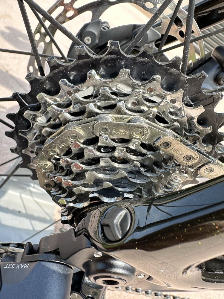 Giant propel pro 0 Sram Force, pomiar mocy