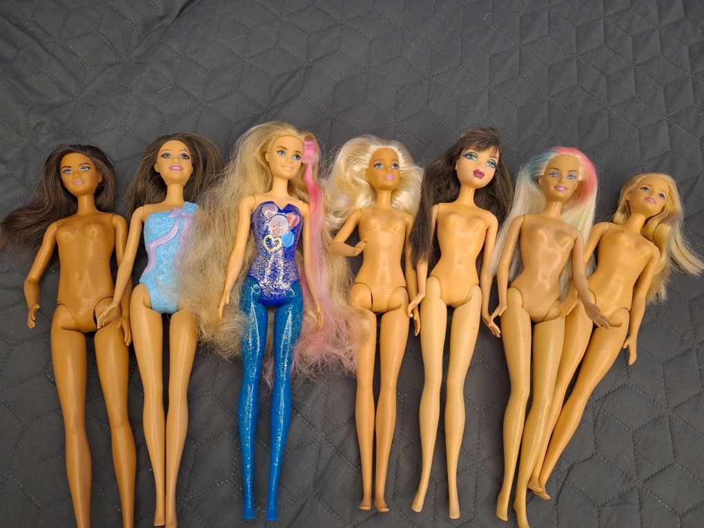 Zestaw 7szt lakek Barbie Mattel, Warszawa Bemowo